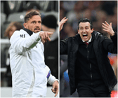Jason Tindall and Unai Emery