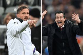 Jason Tindall and Unai Emery
