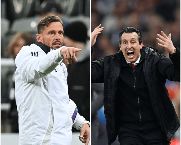 Jason Tindall and Unai Emery
