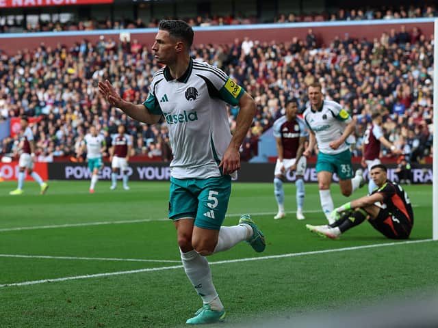 Fabian Schar was an injury concern for Newcastle United after going off in the 4-1 defeat against Aston Villa. 