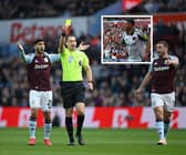 Fabian Schar was fortunate not to be sent off against Aston Villa
