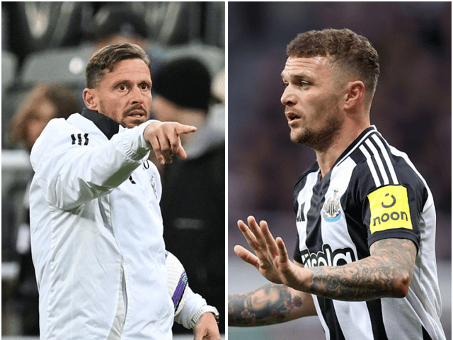 Jason Tindall and Kieran Trippier