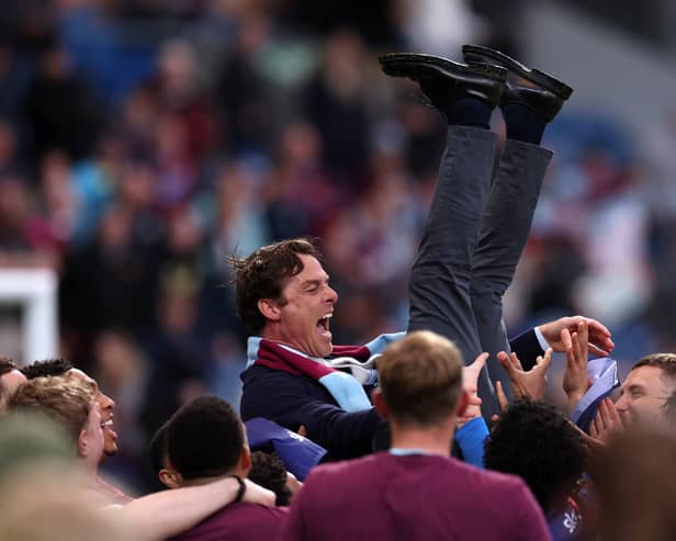 Burnley manager Scott Parker.