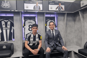 Baran Yildiz has confirmed his move to Newcastle United.(Photo credit: @AnilDincer7 - Twitter)