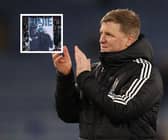 Newcastle United head coach Eddie Howe