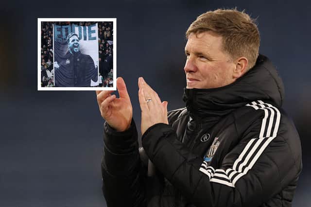 Newcastle United head coach Eddie Howe