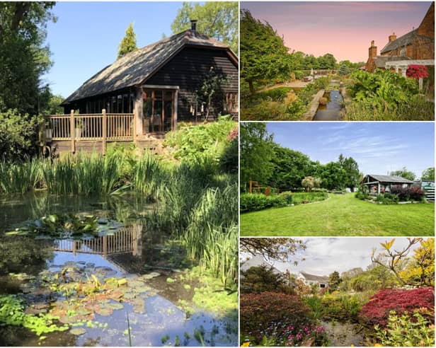 These are some of the houses for sale across the country with extraordinary gardens