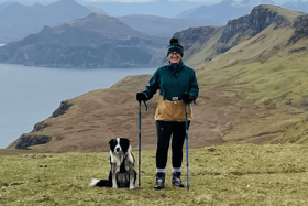 Leanne Hansen has taken on the Skye Trail to raise vital funds for a South Tyneside-based domestic abuse charity.