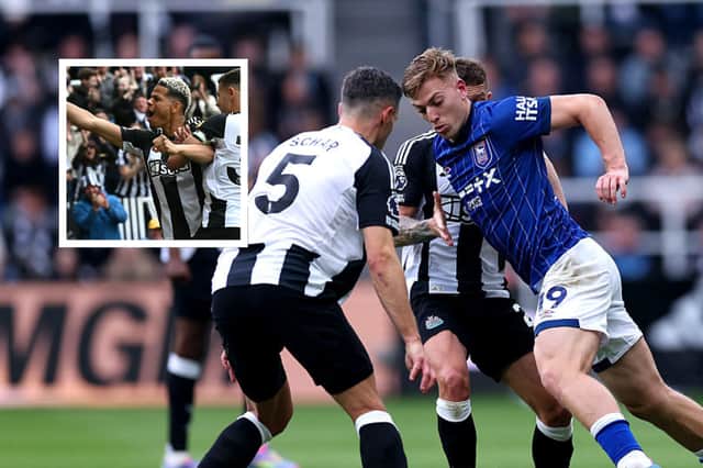 Ipswich Town were relegated following their defeat against Newcastle United, meaning Liam Delap's release clause has been activated