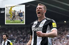 Sky Sports reveal footage that shows Dan Burn's goal v Ipswich Town should have been ruled-out