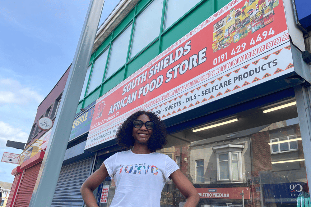 Ann Moses is the new owner of the South Shields African Food Store, on Frederick Street.