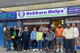 A group of people are hiking the full length of Hadrian's Wall to raise vital funds for Hebburn Helps and the South Shields Volunteer Life Brigade.