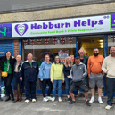 A group of people are hiking the full length of Hadrian's Wall to raise vital funds for Hebburn Helps and the South Shields Volunteer Life Brigade.