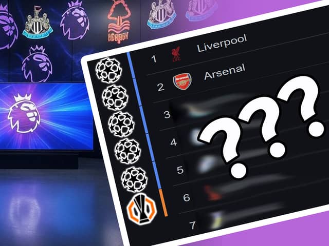 Premier League predictions