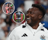 Shola Ameobi will lead a Newcastle team in the Emirates 5's on FA Cup final weekend