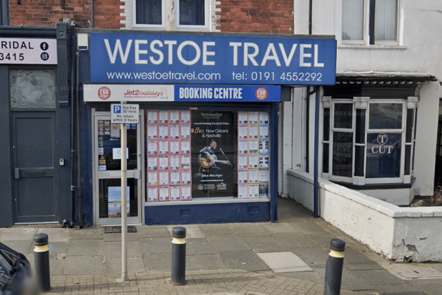 Westoe Travel, on Westoe Road.