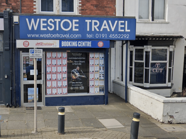 Westoe Travel, on Westoe Road.