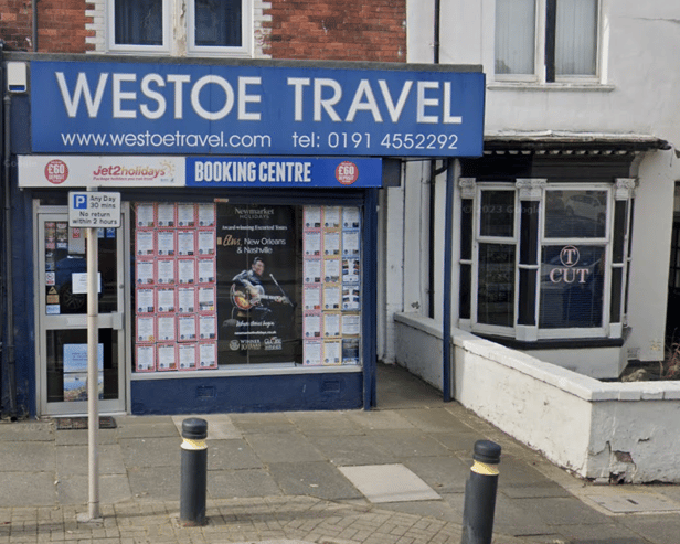 Westoe Travel, on Westoe Road.