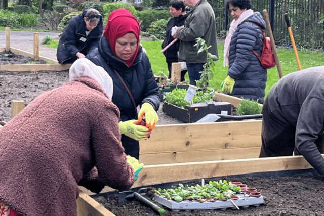 Local residents have joined together on Saturday, April 26, for the official opening of the West Park Community Garden.