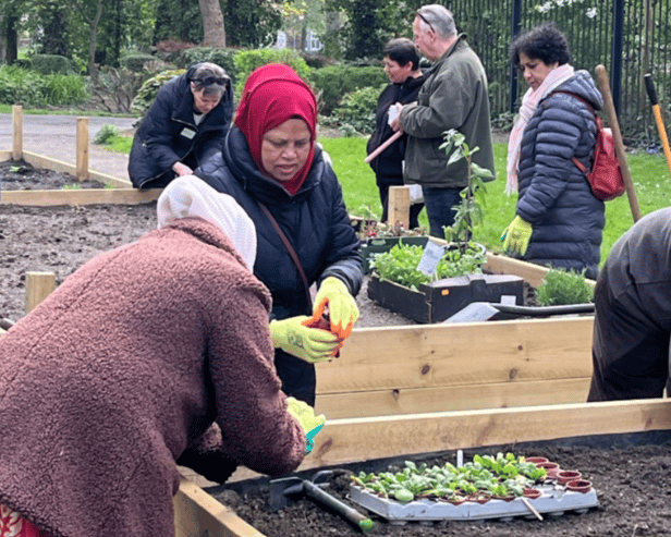 Local residents have joined together on Saturday, April 26, for the official opening of the West Park Community Garden.