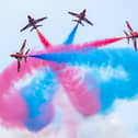 Red Arrows perfect new display.