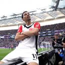 Hugo Ekitike of Eintracht Frankfurt has been targeted by several clubs this summer. 