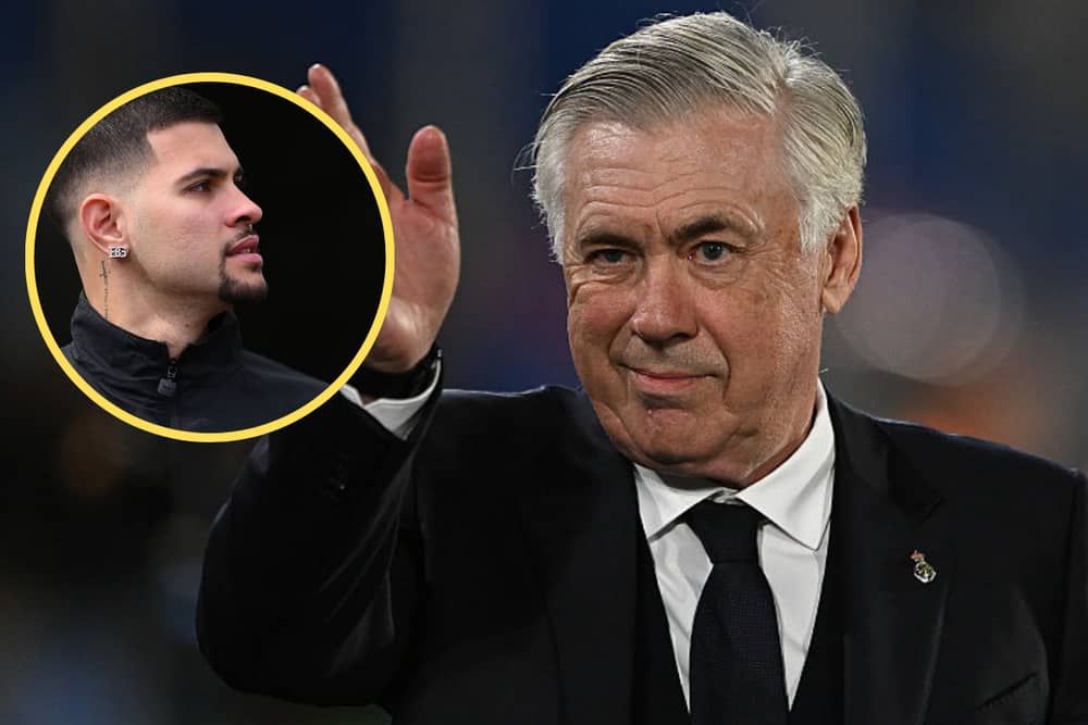 Bruno Guimaraes will be keeping an eye on who the next Brazil manager will be. Real Madrid boss Carlo Ancelotti was set for the role. 