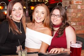 Three pals enjoying their 2017 night at Clover and Wolf. Tell us if you recognise them.