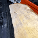 Jurors have been shown a photo of which the prosecution say is a 'trophy' wedge from the Sycamore Gap tree.