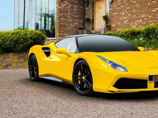 The Ferrari 488 can get from 0-60mph in three seconds