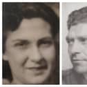 Leonard Barker Knox and his wife Violet who survived World War II. Leonard's diaries have now been shared with us.