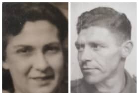 Leonard Barker Knox and his wife Violet who survived World War II. Leonard's diaries have now been shared with us.