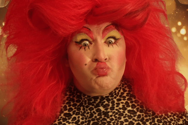 Wayne Miller as Dame Hussy Harlot.