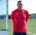 Sunderland West End player-manager Joe Walton (photo James Raine)