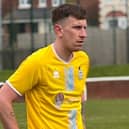 Jarrow defender Darryll Donnelly (photo Peter Franklin)
