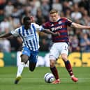 Harvey Barnes in action for Newcastle United. 
