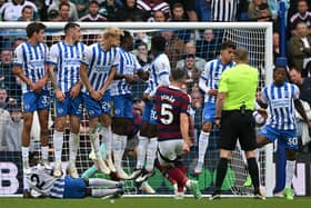 Fabian Schar was a late withdrawal for Newcastle United against Brighton. 