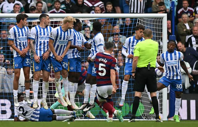 Fabian Schar was a late withdrawal for Newcastle United against Brighton.