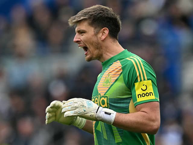 Nick Pope at Newcastle United.