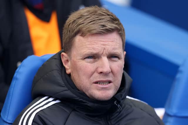 Newcastle United manager Eddie Howe