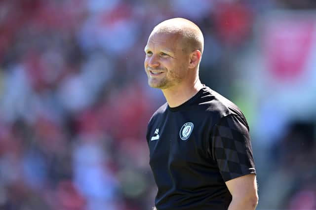 Liam Manning led Bristol City to the Championship play-offs for the first time in 17 years