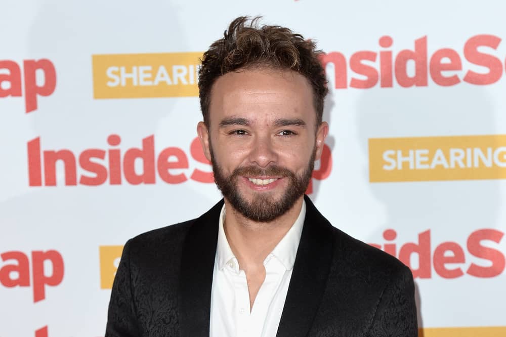 Jack P. Shepherd attends the Inside Soap Awards in October 2018.