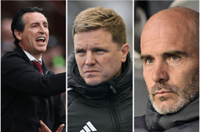 Unai Emery, Eddie Howe and Enzo Maresca