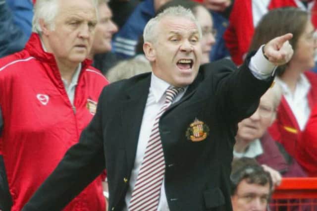 Peter Reid during his time as Sunderland manager.
