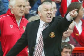 Peter Reid during his time as Sunderland manager.