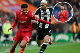 Jarell Quansah v Newcastle United at Wembley