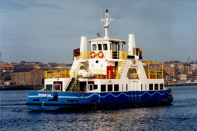 A former Shields Ferry, The Shieldsman, was spotted in an ITV crime drama.