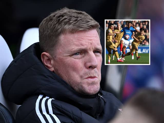 Eddie Howe and Isaac Hayden