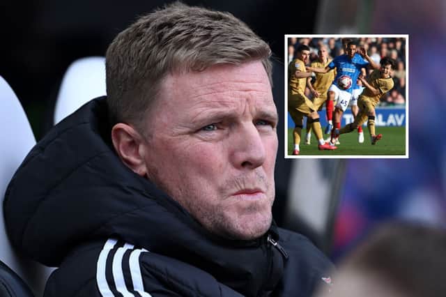 Eddie Howe and Isaac Hayden