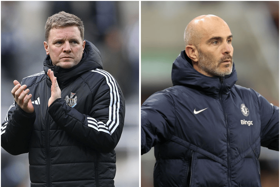Eddie Howe and Enzo Maresca